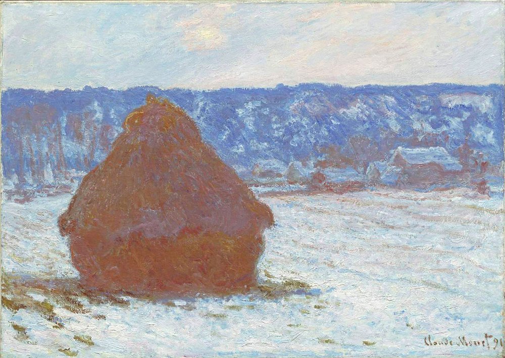 (SOLD OUT) Cork & Canvas: Claude Monet’s “Stack of Wheat (Snow Effect, Overcast Day)” at BRAHM